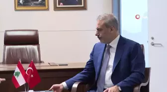 Dışişleri Bakanı Fidan, Lübnan Dışişleri Bakanı ile Görüştü