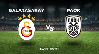 Galatasaray PAOK maçı ilk 11'i! Galatasaray'ın PAOK maçı 11'i belli oldu mu, ilk 11'de kimler var?
