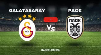 Galatasaray PAOK maçı kaç kaç, bitti mi? MAÇ SONUCU! Galatasaray PAOK golleri kim attı, maç anlatımı!