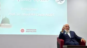 Serinhisar'da 'Peygamberimiz ve Şahsiyet İnşası' Konferansı Yoğun İlgi Gördü