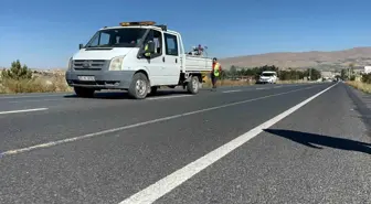 Nevşehir'de Eski Trafik Çizgileri Siliniyor