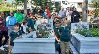 Bafra'da Şehit Jandarma Uzman Onbaşı Burkan Perçin İçin Anma Töreni Düzenlendi