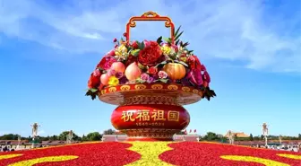 Beijing, Ulusal Gün Kutlamaları İçin Çiçeklerle Süsleniyor