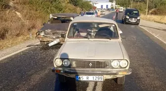 Manisa'da Trafik Kazası: 4 Yaralı