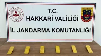 Hakkari'de Kamyonette 6 Kilo Altın Ele Geçirildi