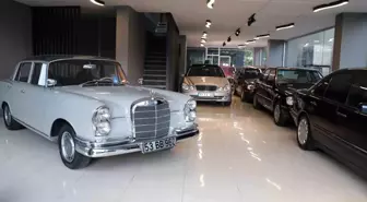 Rize'de Genç Girişimci Eski Mercedes Araçlarıyla İş Kurdu