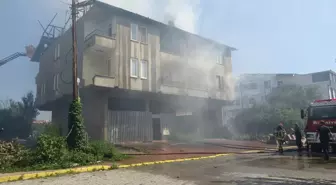 Kartepe'de Kömürlükte Çıkan Yangın Apartmana Sıçradı