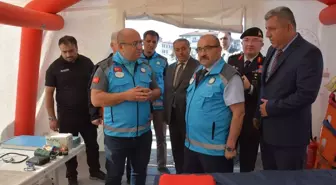 Balıkesir'de Mobil Sahra Hastanesi Kuruldu