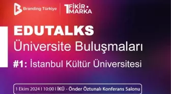 EduTalks Üniversite Buluşmaları Etkinliği 1 Ekim'de İstanbul Kültür Üniversitesi'nde!