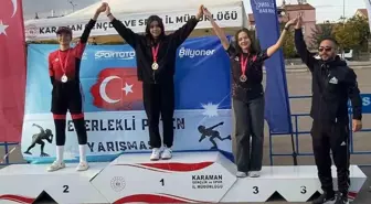 Kayserili Sporcular Tekerlekli Paten Türkiye Şampiyonasında İkinciliği Elde Etti