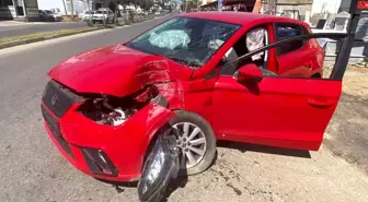 Antalya'da Trafik Kazası: 1 Yaralı