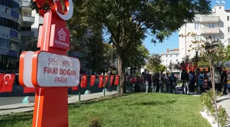 Şehit Bekçi Fırat Doğan'ın İsmi Tekirdağ'da Bir Parkta Yaşatılacak