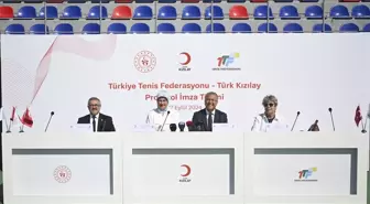 Türkiye Tenis Federasyonu ve Türk Kızılay Sosyal Sorumluluk Protokolü İmzaladı