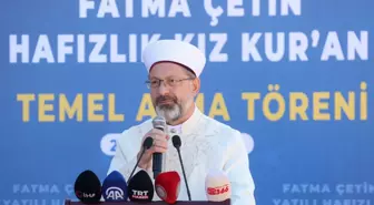 Diyanet İşleri Başkanı Ali Erbaş'tan Camilerde İlim ve İrfan Çağrısı