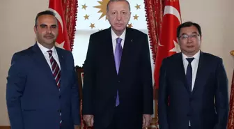 Cumhurbaşkanı Erdoğan, Chery International Başkanı Zhang Guibing'i Kabulladı