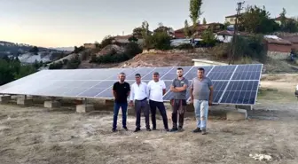 Kutluhallar Köyü'nde Güneş Enerjisi Sistemi Tamamlandı