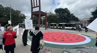 Gazze'deki Soykırıma Karşı Cenevre'de Protesto