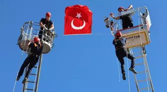 Kırıkkale'de İtfaiye Tatbikatı Gerçekleştirildi