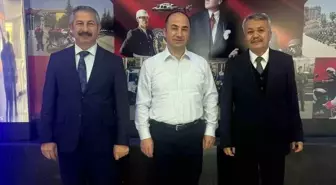 Eskişehir İl Emniyet Müdürlüğü'nde Eski Müdürlere Ziyaret