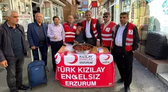 Kızılay'dan Ahilik Haftası'nda Esnafa Lokma İkramı