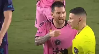 Messi'den olay tepki! Hakeme küfür etti