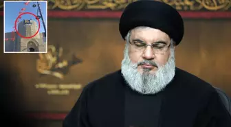 Nasrallah posteri, bir şehrimizi karıştırdı! Yazdıkları yazı da bir o kadar ilginç