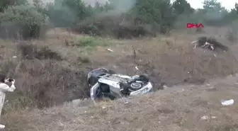 Bolu'da Sağanak Yağmur Trafik Kazalarına Yol Açtı