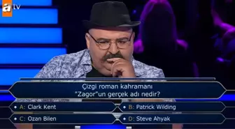 Çizgi roman kahramanı 'Zagor'un gerçek adı nedir? Kim Milyoner Olmak İster yeni bölüm soru ve cevapları!