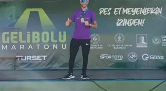 Keşanlı Sporcu Ahmet Tek Gelibolu Maratonu'nda Şampiyon Oldu