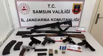 Samsun'da Kaçak Silah Ticareti Operasyonu: 7 Gözaltı