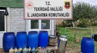 Tekirdağ'da Sahte İçki Operasyonu: 558 Litre Ele Geçirildi