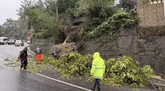 Zonguldak'ta Kuvvetli Yağışlar nedeniyle Evler Boşaltıldı