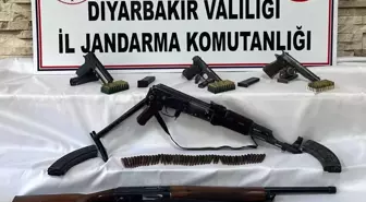 Diyarbakır'da Kaçak Silah Operasyonu: 5 Gözaltı