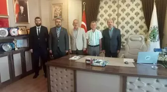 Dörtdivan Müftüsü, Camiler ve Din Görevlileri Haftası İçin Belediye Başkanı'nı Ziyaret Etti