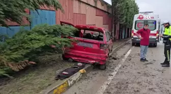 Karabük'te, yağışlı havanın etkisi ile meydana gelen trafik kazalarında 2 kişi yaralandı