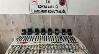 Konya'da Kaçak Kol Saati Operasyonu: 88 Saat Ele Geçirildi