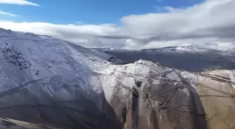 Palandöken Dağı'na İlk Kar Düştü