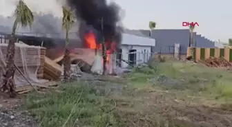 Sapanca'da Restoran İnşaatında Yangın Çıktı