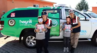Anaokulu Öğrencileri Bingöl Jandarma Komutanlığı'nı Ziyaret Etti