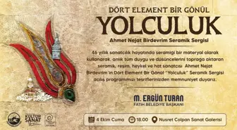 Ahmet Nejat Birdevrim'in 50. Sergisi 'Yolculuk' Açılıyor