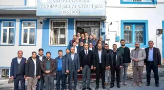 MHP Erzurum İl Başkanı Adem Yurdagül, Din Görevlileri Derneğini Ziyaret Etti