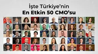 Türkiye'nin En Etkin 50 Pazarlama Yöneticisi Açıklandı