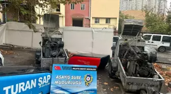 Malatya'da Çalınan 2,5 Milyon TL'lik Şap Makinesi Bulundu