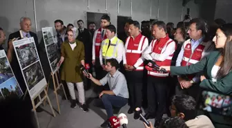 CHP Genel Başkanı Özgür Özel, Ümraniye-Ataşehir-Göztepe Metro Hattı Şantiyesini İnceledi