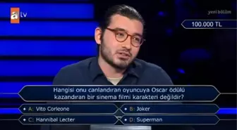 Hangisi onu canlandıran oyuncuya Oscar ödülü kazandıran bir sinema filmi karakteri değildir?