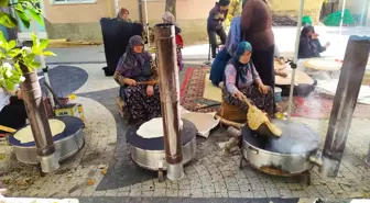 Hisarcık Şehitler Mahallesi'nde gözleme hayrı