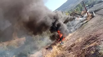 Malatya'da Tır Kazası: Sürücü Yaralandı