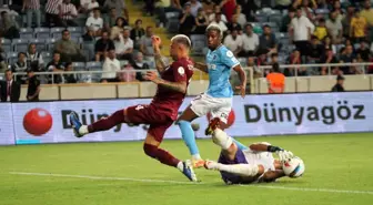 Hatayspor, Trabzonspor'u 1-0 önde kapattı