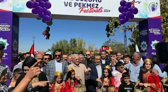 Aksaray'da 3. Bağ Bozumu ve Pekmez Festivali Coşkuyla Kutlandı