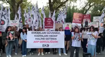 Kadın Cinayetlerine Karşı Eylem: 'Güvende Değiliz'